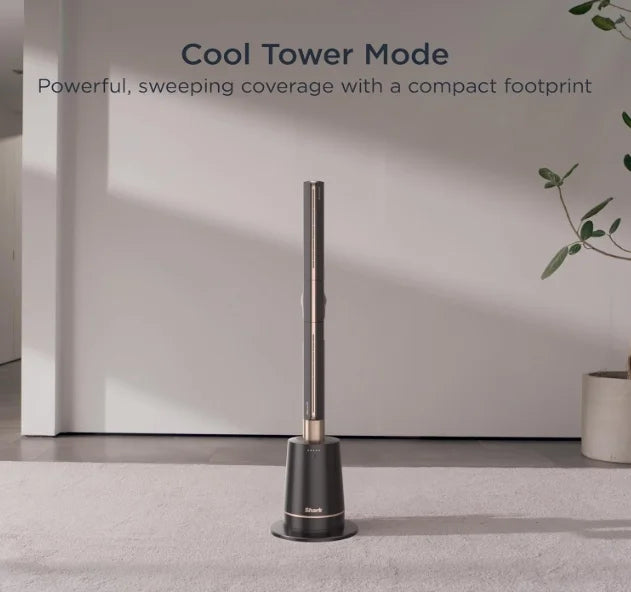 🎉2025 Hot Sale 🎉❄ High-performance rotatable and twisting ultra-strong bladeless tower fan