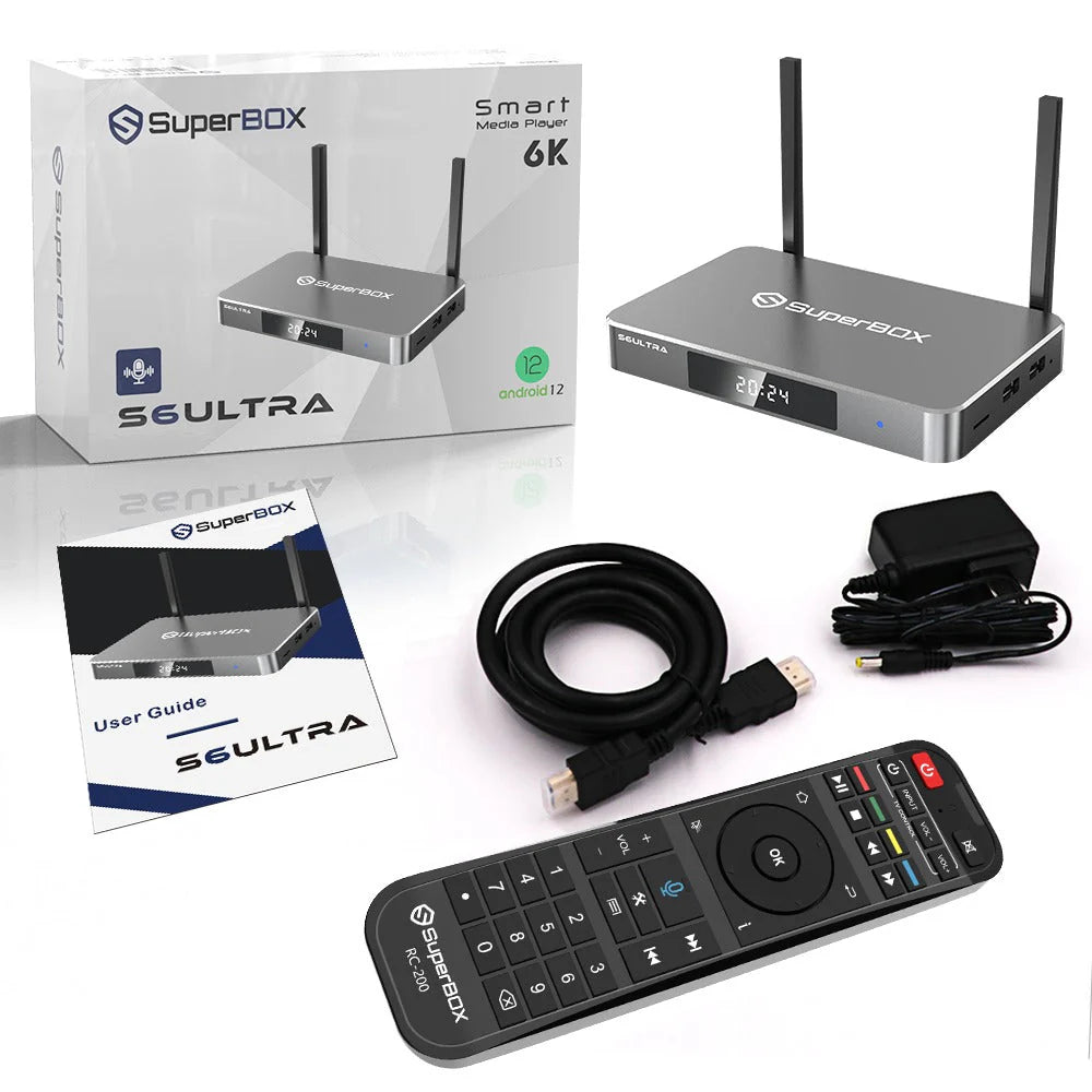 🔥Hot Sale📺Super BOX S6 Ultra