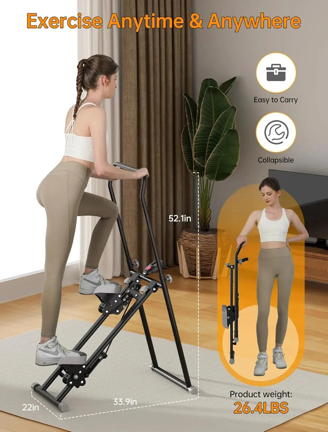 🔥Hot Sale🏃‍♀️Aerobics Stair Climbing Simulator